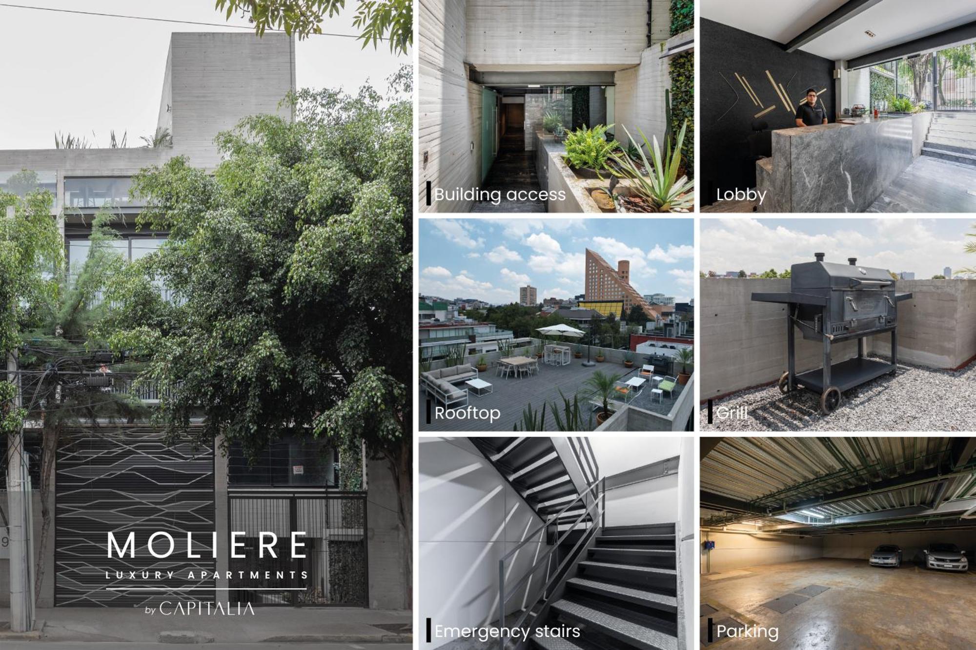 Capitalia - Luxury Apartments - Polanco Moliere 멕시코 시 외부 사진