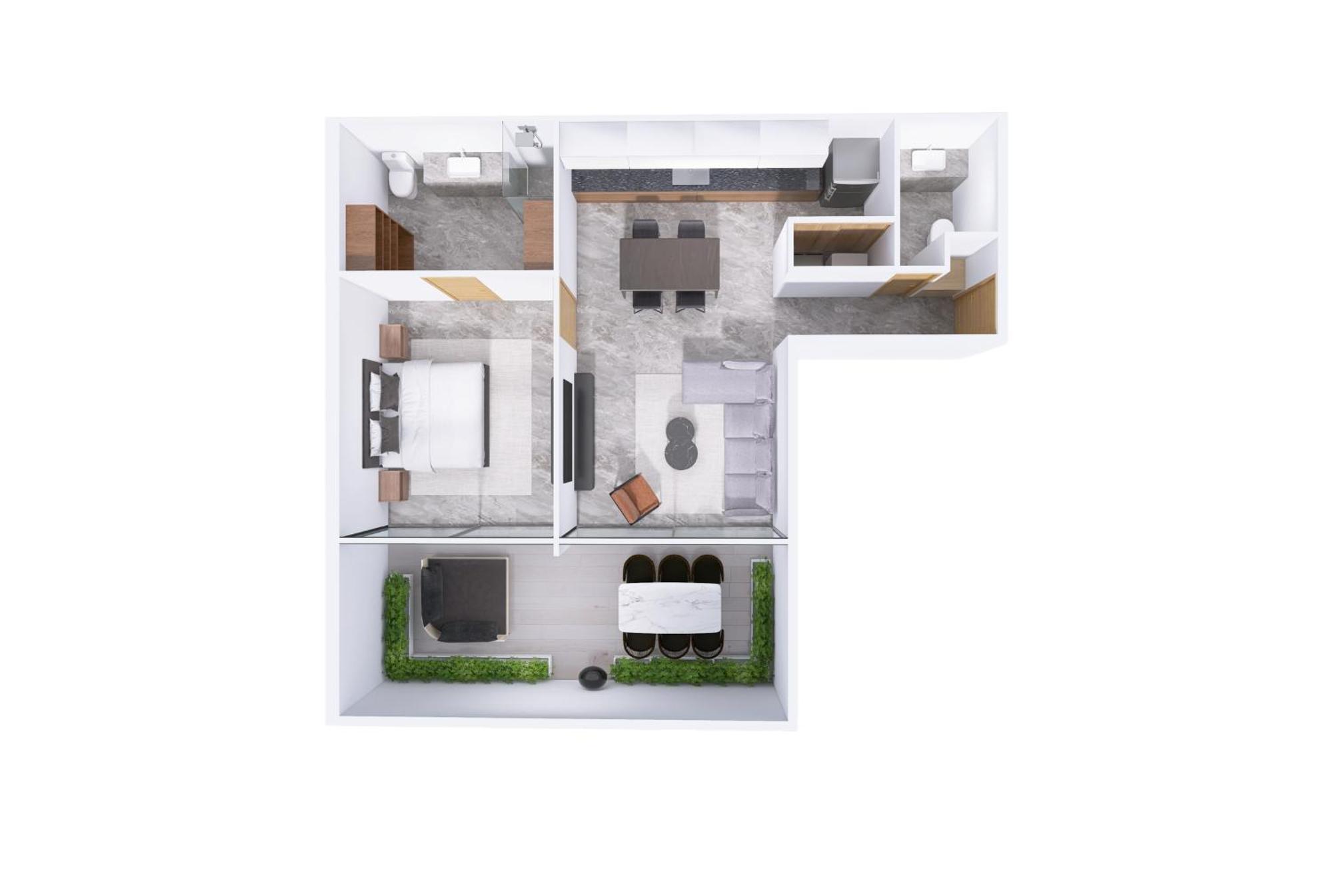 Capitalia - Luxury Apartments - Polanco Moliere 멕시코 시 객실 사진